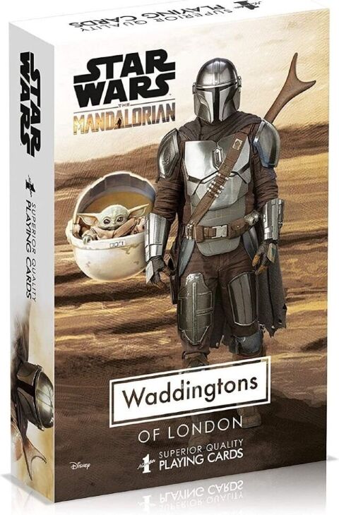 Гральні карти Star Wars The Mandalorian Play Cards Game Waddingtons Number 1 -   -  