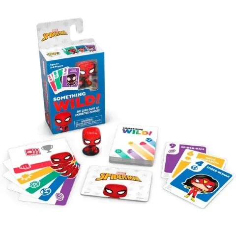 Картка гра Funko Pop Something Wild: Marvel Spider-Man настільна гра фанко Людина павук - -