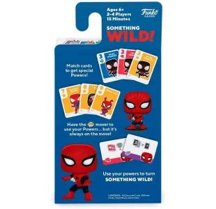 Картка гра Funko Pop Something Wild: Marvel Spider-Man настільна гра фанко Людина павук