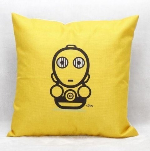 Наволочка Star Wars  (Polyester & Linen) c3po -   -