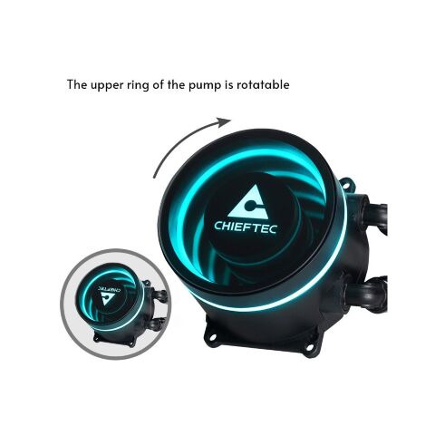 Система жидкостного охлаждения Chieftec Iceberg 360 ARGB (CLC-360-RGB) - Системы водного охлаждения  - Системы водного охлаждения 