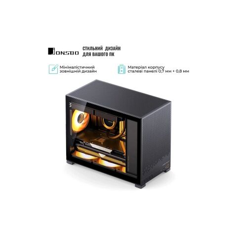 Корпус для ПК JONSBO D32 STD Black - Корпуса  - Корпуса 