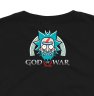 Футболка Morze Rick and Morty as God of War T-Shirt Рик и морти как Бог войны (размер L)