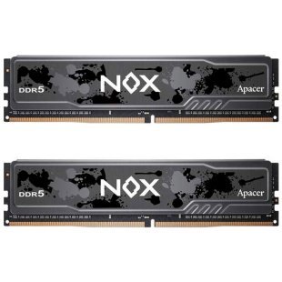 Модуль памяти для компьютера DDR5 64GB (2x32GB) 5600 MHz NOX Apacer (AH5U64G56C522MBAA-2)