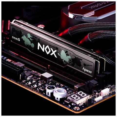 Модуль памяти для компьютера DDR5 64GB (2x32GB) 5600 MHz NOX Apacer (AH5U64G56C522MBAA-2) - Нулевой остаток (Feed)  - Нулевой остаток (Feed)