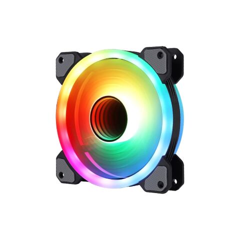 Кулер для корпуса Gelid Solutions Stella ARGB 120mm (FN-STELLA-03) - Вентиляторы к корпусам  - Вентиляторы к корпусам 