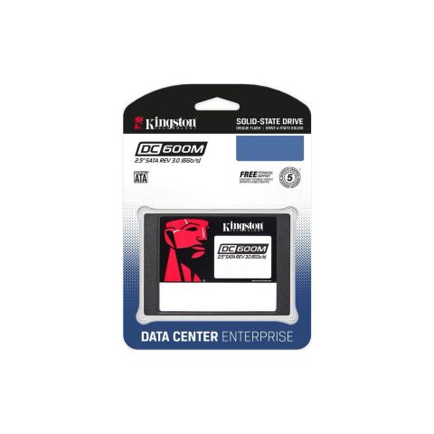 Накопитель SSD 2.5" 3.84TB Kingston (SEDC600M/3840G) - Внутренние SSD  - Внутренние SSD 