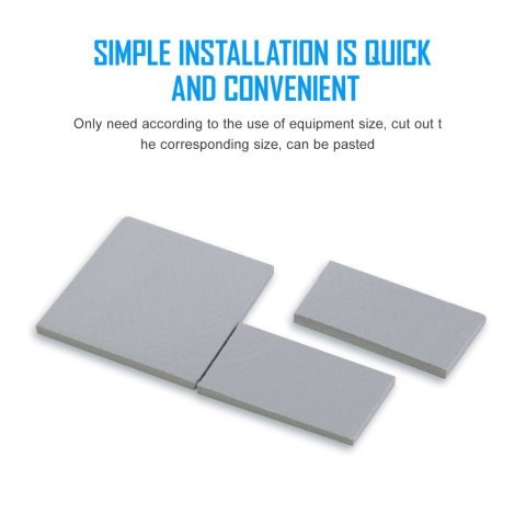 Термопрокладка Zezzio Thermal Pad 12.8 W/mK 85х45x2 мм - Нулевой остаток (Feed)  - Нулевой остаток (Feed) 