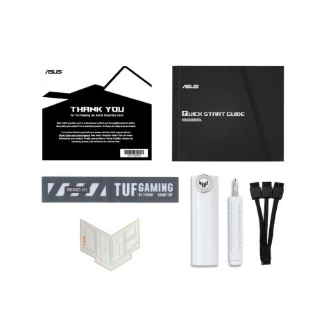 Видеокарта ASUS GeForce RTX5070 Ti 16GB TUF OC WHITE GAMING (TUF-RTX5070TI-O16G-WHITE-GAMING) - Нулевой остаток (Feed) - Нулевой остаток (Feed)