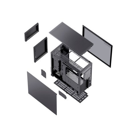 Корпус JONSBO D41 STD Black - Нулевой остаток (Feed)  - Нулевой остаток (Feed)