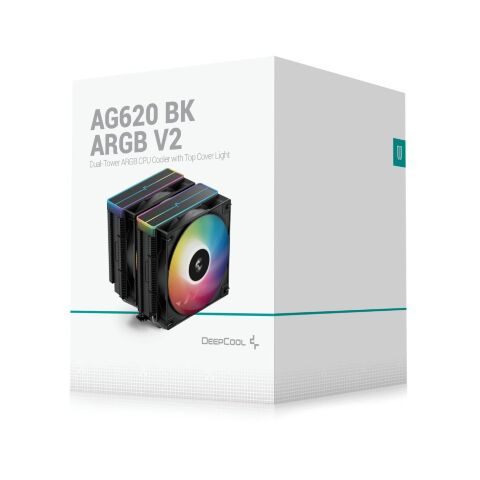 Кулер для процессора Deepcool AG620 BK ARGB V2 (R-AG620-BKAMMN-GJD) - Кулеры к процессорам  - Кулеры к процессорам 
