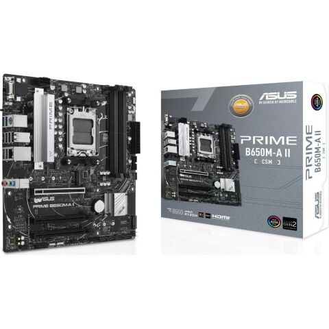 Материнская плата ASUS PRIME B650M-A II-CSM - Системные (материнские) платы  - Системные (материнские) платы 