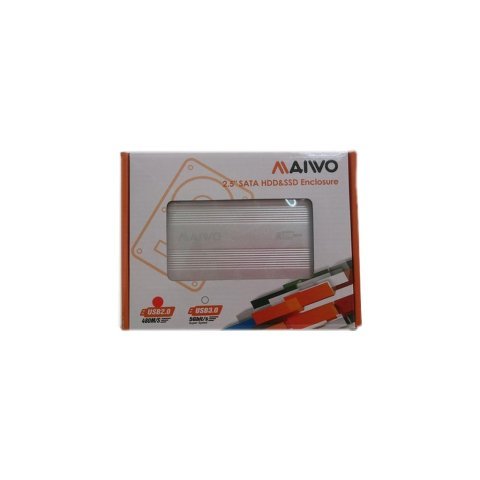 Карман внешний Maiwo K2501A-U2S silver - Нулевой остаток (Feed) - Нулевой остаток (Feed)