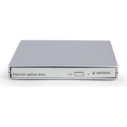 Оптический привод DVD-RW Gembird DVD-USB-02-SV - Нулевой остаток (Feed)  - Нулевой остаток (Feed) 