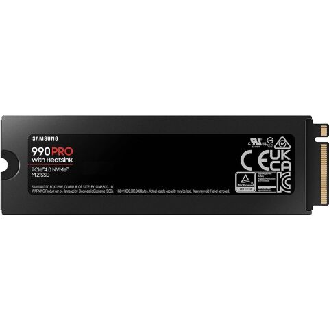 Накопитель SSD M.2 2280 2TB 990 PRO with Heatsink Samsung (MZ-V9P2T0GW) - Нулевой остаток (Feed)  - Нулевой остаток (Feed) 