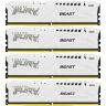 Модуль памяти для компьютера DDR5 128GB (4x32GB) 5600 MHz FURY Beast White Kingston Fury (ex.HyperX) (KF556C40BWK4-128)