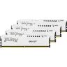 Модуль памяти для компьютера DDR5 128GB (4x32GB) 5600 MHz FURY Beast White Kingston Fury (ex.HyperX) (KF556C40BWK4-128)