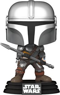 Фигурка Funko Star Wars: Mandalorian with Beskar Staff Фанко Мандалорец Бескар (Funko Exclusive) 479