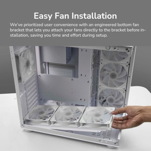 Корпус Cougar FV150 RGB White - Нулевой остаток (Feed)  - Нулевой остаток (Feed) 