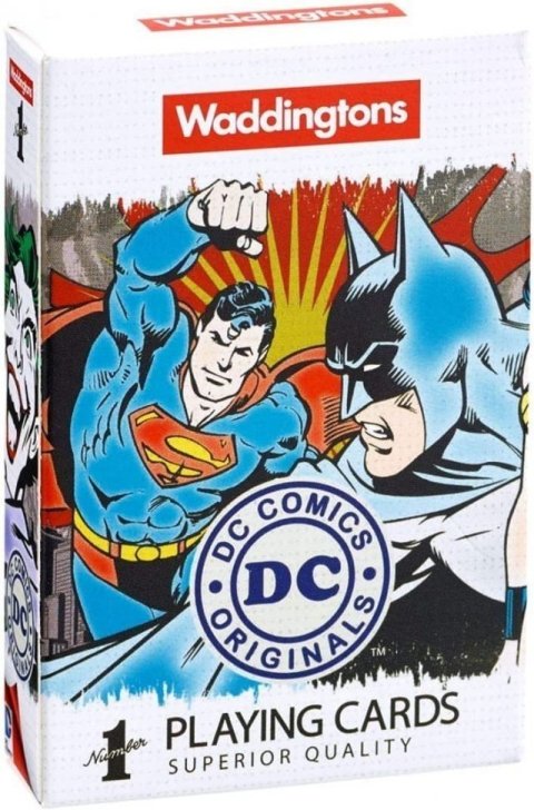Игральные карты DC Superheroes Retro Playing Cards Game Waddingtons Number 1 -   -  