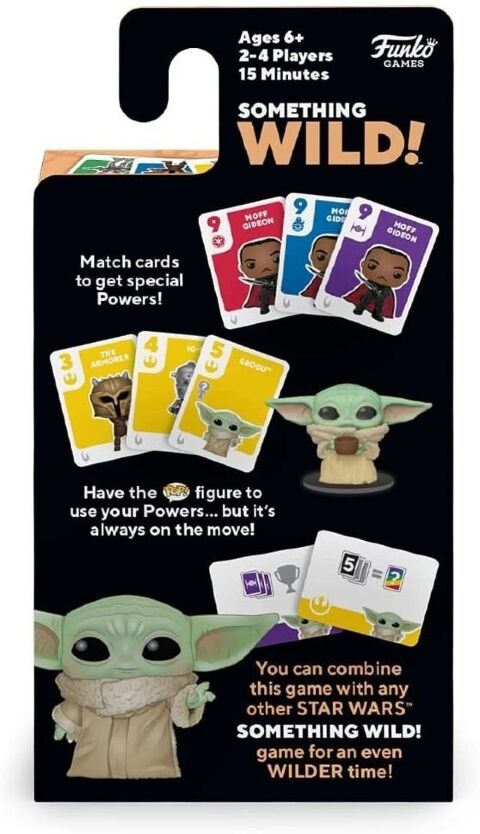 Карткова гра Funko Pop Something Wild: Star Wars Mandalorian Card Game - Grogu настільна гра Грогу - -