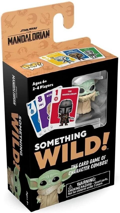 Карткова гра Funko Pop Something Wild: Star Wars Mandalorian Card Game - Grogu настільна гра Грогу - -