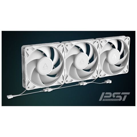 Кулер для корпуса Arctic P12 PRO PST WHITE (ACFAN00308A) - Вентиляторы к корпусам  - Вентиляторы к корпусам 
