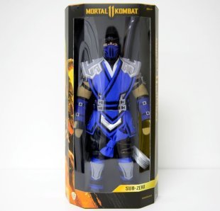 Мягкая игрушка фигурка WP Merchandise Mortal Kombat Sub-Zero Сабзиро плюш 34 см