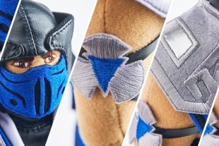 Мягкая игрушка фигурка WP Merchandise Mortal Kombat Sub-Zero Сабзиро плюш 34 см