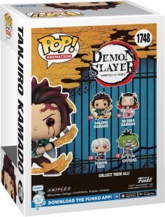 Фигурка Funko Demon Slayer Tanjiro Kamado Фанко Тандзиро Камадо Клинок, рассекающий демонов 1748
