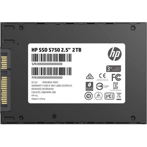 Накопитель SSD 2.5" 2TB S750 HP (1R9T8AA) - Нулевой остаток (Feed) - Нулевой остаток (Feed)