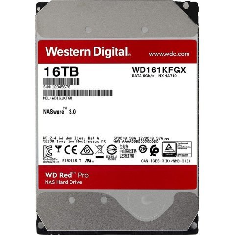 Жесткий диск 3.5" 16TB WD (WD161KFGX) - Нулевой остаток (Feed) - Нулевой остаток (Feed)