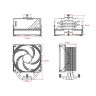 Кулер для процессора ID-Cooling FROZN A410 SE ARGB