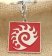 Брелок StarCraft II Zerg Keychain red -   -