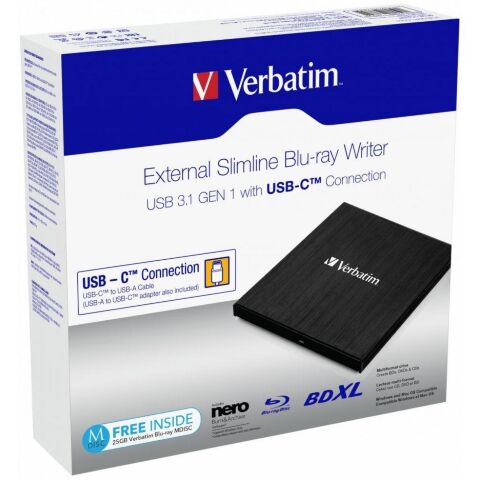 Оптический привод DVD-RW Verbatim 43889 - Нулевой остаток (Feed) - Нулевой остаток (Feed)