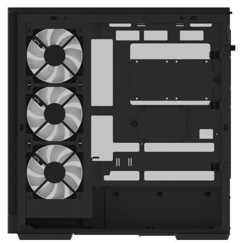 Корпус для ПК AeroCool P500A-BK-v1 Black (ACCM-PN08143.11) - Корпуса  - Корпуса 