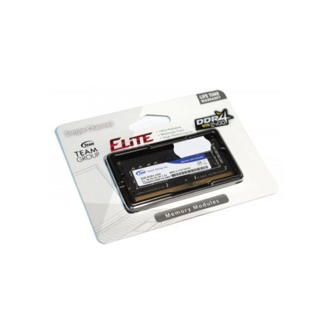 Модуль памяти для ноутбука SoDIMM DDR4 8GB 2400 MHz Elite Team (TED48G2400C16-S01) - Нулевой остаток (Feed)  - Нулевой остаток (Feed) 