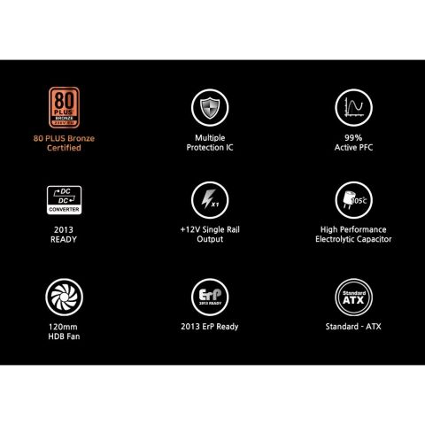 Блок питания Zalman 600W (ZM600-GV2SE) - Нулевой остаток (Feed) - Нулевой остаток (Feed)