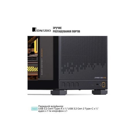 Корпус JONSBO D32 STD Black - Корпуса  - Корпуса