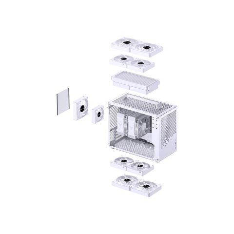 Корпус для ПК JONSBO Z20 White - Корпуса - Корпуса