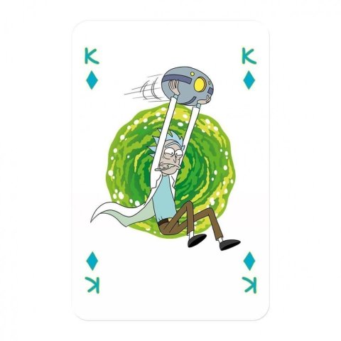 Игральные карты Рик и Морти Rick and Morty Playing Cards Game Waddingtons Number 1 -   -