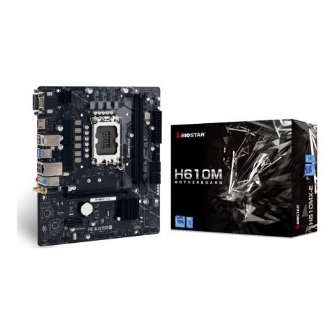Материнская плата Biostar H610MX-E - Системные (материнские) платы  - Системные (материнские) платы 