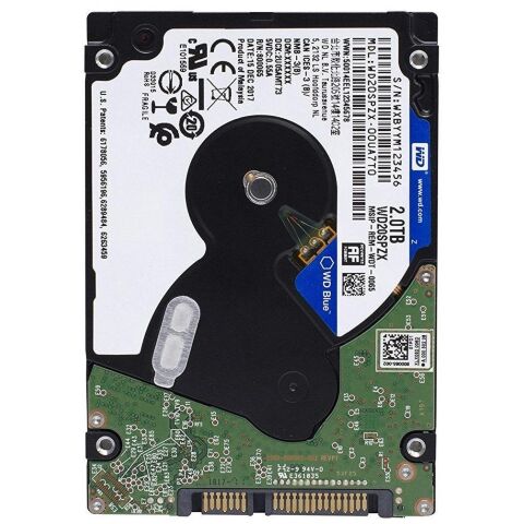Жесткий диск для ноутбука 2.5" 2TB WD (WD20SPZX) - Внутренние HDD  - Внутренние HDD 