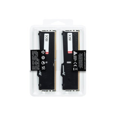 Модуль памяти для компьютера DDR5 64GB (2x32GB) 5200 MHz Beast RGB EXPO Kingston Fury (ex.HyperX) (KF552C36BBEAK2-64) - Нулевой остаток (Feed) - Нулевой остаток (Feed)