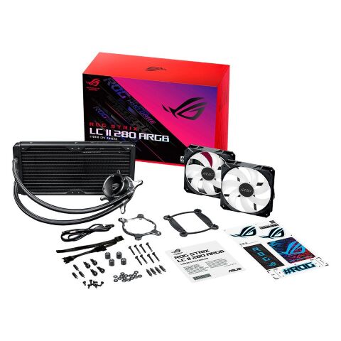 Система жидкостного охлаждения ASUS ROG-STRIX-LC-II-280 ARGB (90RC00C1-M0UAY0) - Системы водного охлаждения  - Системы водного охлаждения 