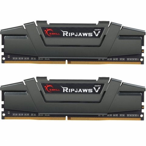 Модуль памяти для компьютера DDR4 16GB (2x8GB) 3200 MHz RipjawsV G.Skill (F4-3200C16D-16GVGB) - Нулевой остаток (Feed)  - Нулевой остаток (Feed) 
