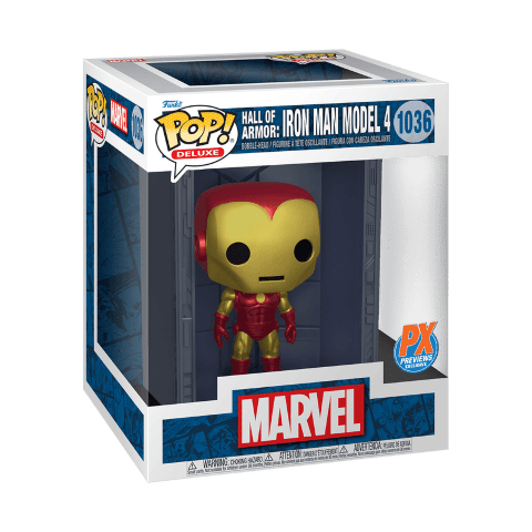 Фігурка Funko Marvel Iron Man Hall of Armor Model 4 фанко Залізна людина PX Exclusive 1036 -   -  