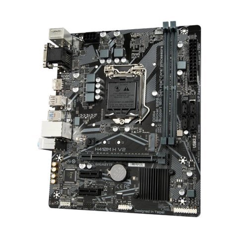 Материнская плата GIGABYTE H410M H V2 - Нулевой остаток (Feed)  - Нулевой остаток (Feed) 