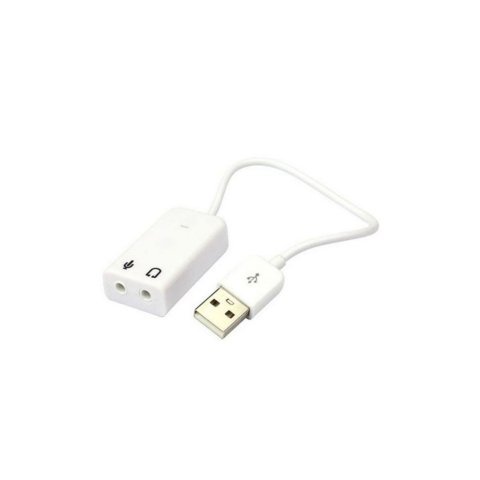 Звуковая плата Dynamode USB 8(7.1) каналов 3D RTL (USB-SOUND7-WHITE) - Звуковые платы - Звуковые платы