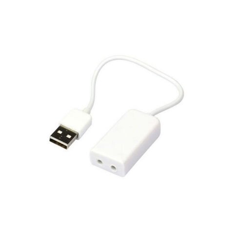 Звуковая плата Dynamode USB 8(7.1) каналов 3D RTL (USB-SOUND7-WHITE) - Звуковые платы - Звуковые платы